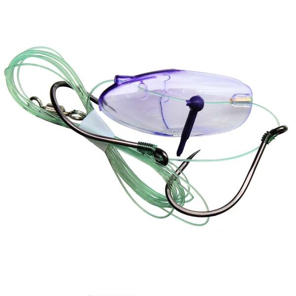 Krippled Anchovy Barbless Tandem, #217-Grape on U.V.