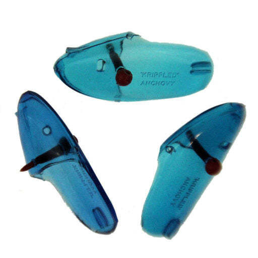 Krippled Anchovy Unrigged 3-pack, Blue