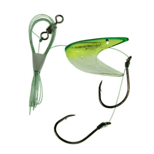 Krippled Herring #1 Barbed Tandem, #214-Lemon Lime on U.V.