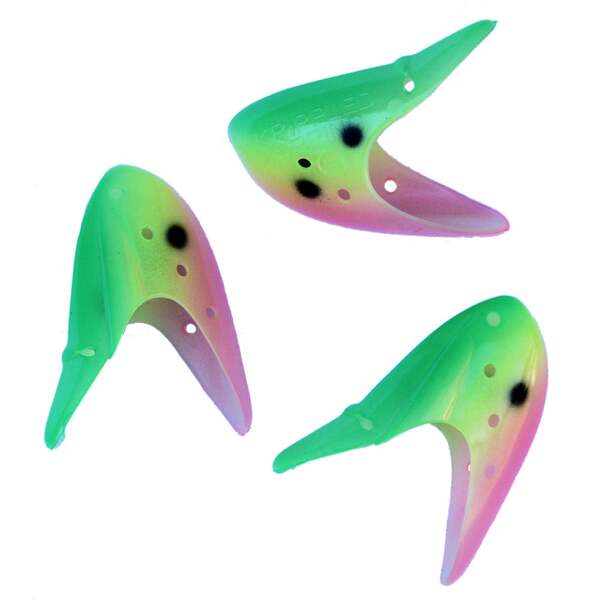 Krippled Herring #2, #513, Watermelon on Glow, Unrigged