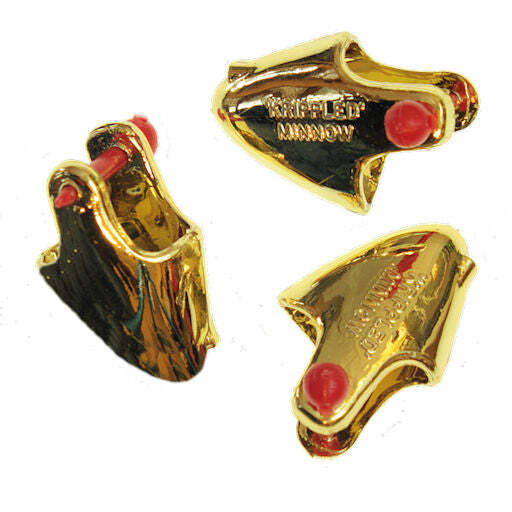 Krippled Minnow Unrigged 3-pack, Gold